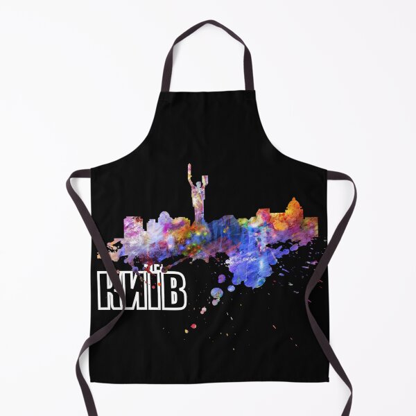 Item preview, Kiev Ukraine mother home statue skyline designed and sold by DerNerd.