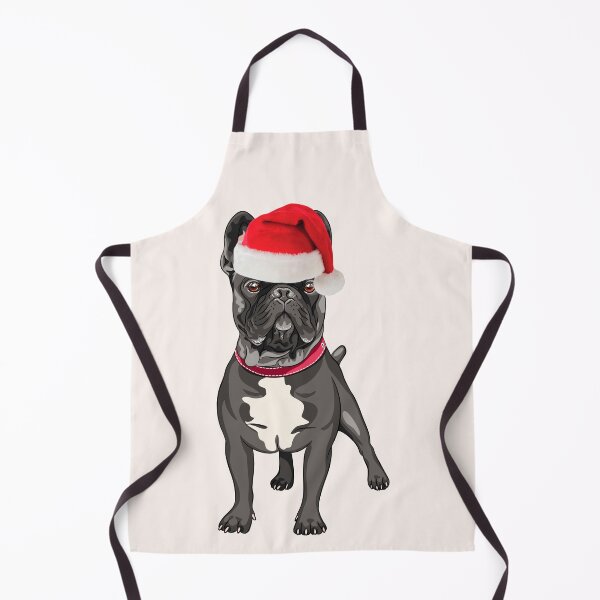 Item preview, French Bulldog Christmas Santa Frenchie Christmas Blue Frenchie Gift designed and sold by FunShirtDesigns.