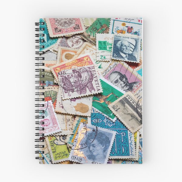 Item preview, Postage Stamps Collage designed and sold by NorthStreetArt.