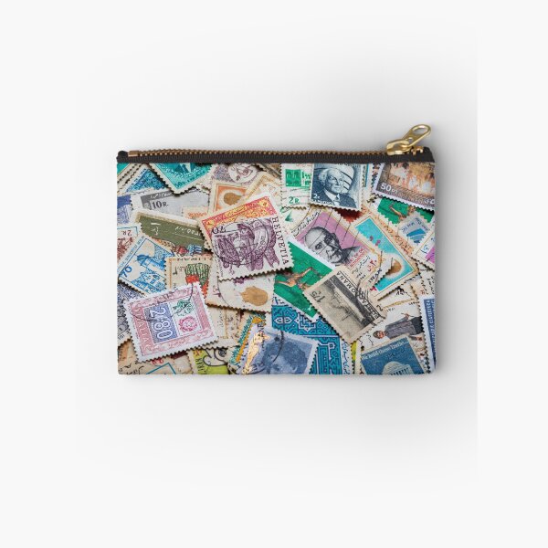 Item preview, Postage Stamps Collage designed and sold by NorthStreetArt.