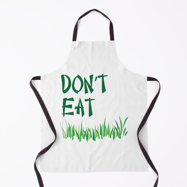 Item preview, Don't eat grass sticker and hoodies designed and sold by Sharath98.