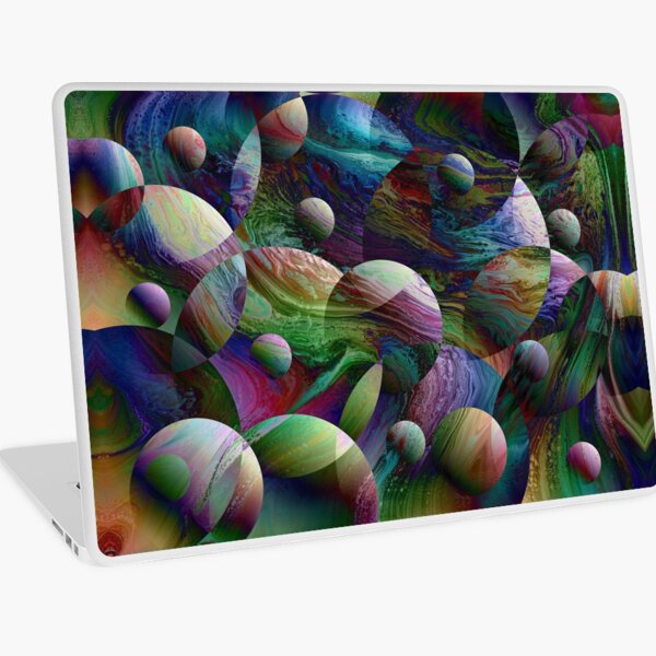 Orbs 4 Laptop Skin