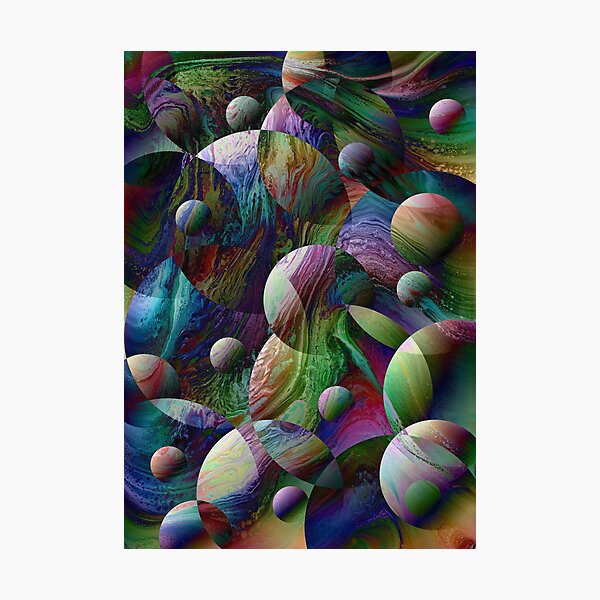 Orbs 4 Photographic Print