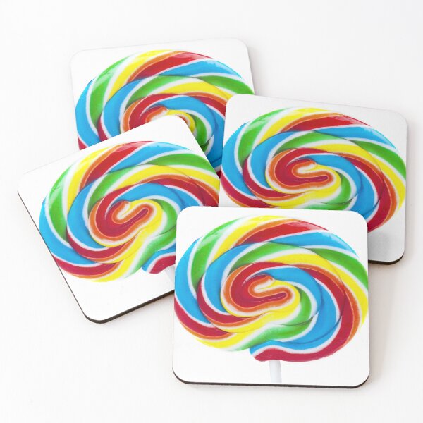 Item preview, Lollipop Rainbow Swirl designed and sold by obviouslogic.