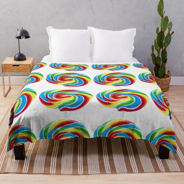 Item preview, Lollipop Rainbow Swirl designed and sold by obviouslogic.