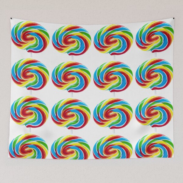 Item preview, Lollipop Rainbow Swirl designed and sold by obviouslogic.