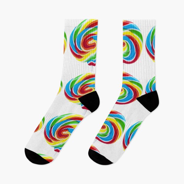 Item preview, Lollipop Rainbow Swirl designed and sold by obviouslogic.