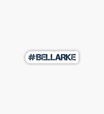 #BELLARKE (Navy Text) Sticker