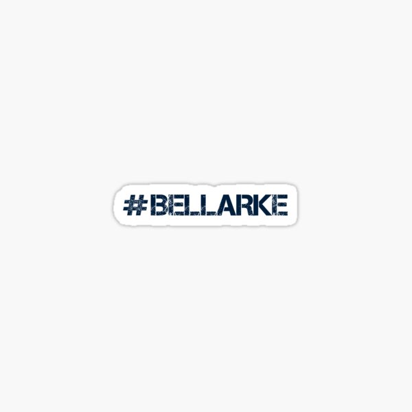 #BELLARKE (Navy Text) Sticker