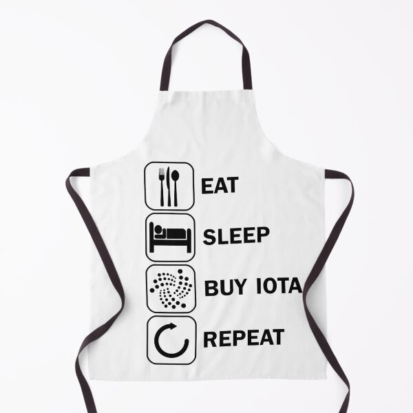 Item preview, Eat Sleep Buy IOTA Repeat Crypto Crypto designed and sold by DerNerd.