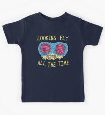 Fliege suchen Kinder T-Shirt
