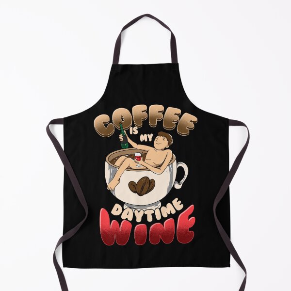Item preview, Funny Coffee And Wine Lover Drink & Swim In Coffee - Coffee Is My Daytime Wine designed and sold by UniQueensShop.
