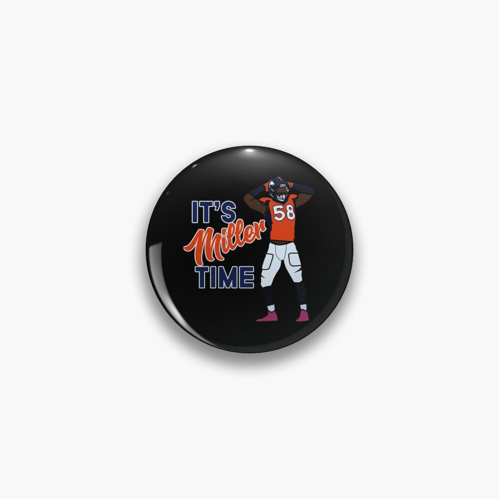 Von Miller 'It's Miller Time' Denver Broncos NFL Essential T-Shirt for  Sale by seigfriedash