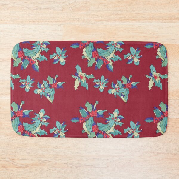 Item preview, Christmas plant pattern_red designed and sold by hahaha-creative.