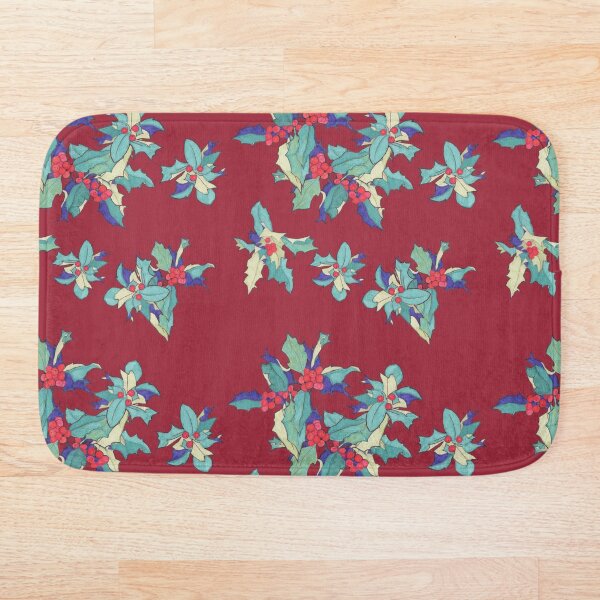 Item preview, Christmas plant pattern_red designed and sold by hahaha-creative.