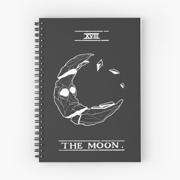 Item preview, Copy of XVIII THE MOON (white on black) designed and sold by Disbalance.
