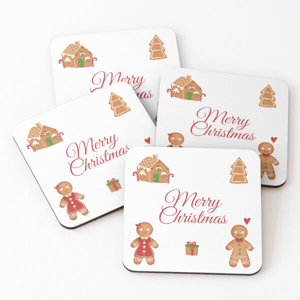 Item preview, Merry Christmas Gingerbread love designed and sold by Dinoroarrr.
