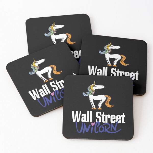 Item preview, Wall Street Unicorn Stock Market Stock Trading Bull Bear Market designed and sold by ProjectX23.