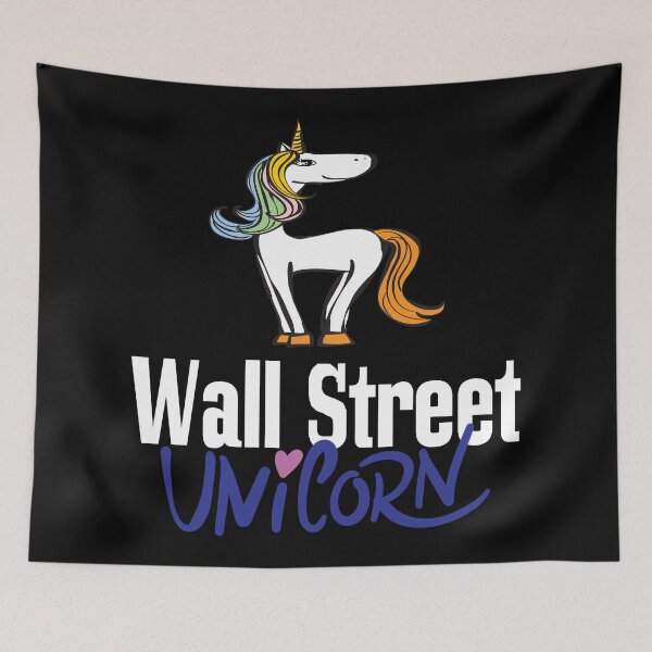 Item preview, Wall Street Unicorn Stock Market Stock Trading Bull Bear Market designed and sold by ProjectX23.