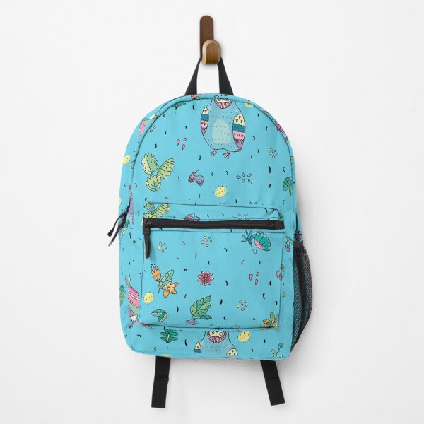 Item preview, Funny Floral Cute Owl Lover Leaf Pattern designed and sold by UniQueensShop.