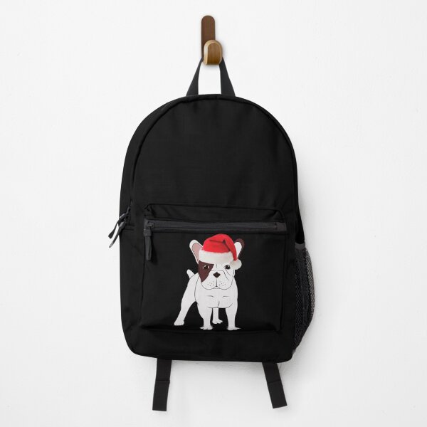 Item preview, French Bulldog Christmas Santa Frenchie Christmas Pied Frenchie Pied Brindle Chocolate Frenchie Gift designed and sold by FunShirtDesigns.