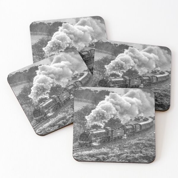 Item preview, Locomotives the rain - Black and White designed and sold by Steve H Clark.