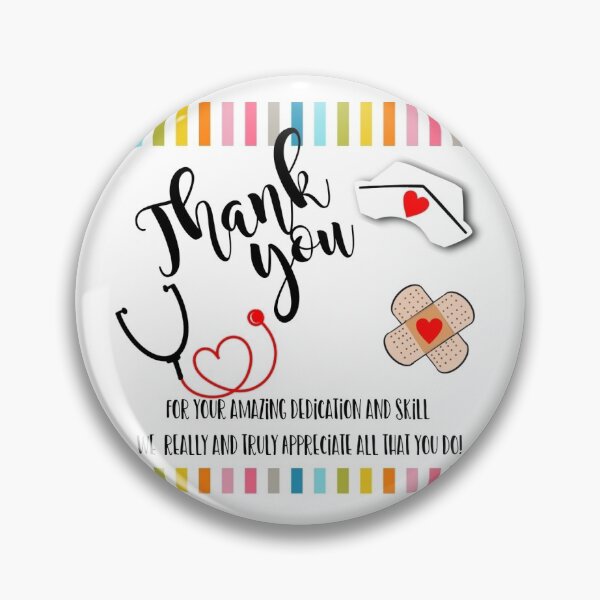 Item preview, Thank you nurse  designed and sold by TheArtyApples.