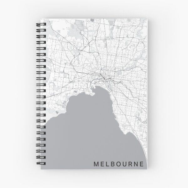 Item preview, Melbourne Map designed and sold by jamesfrolow.
