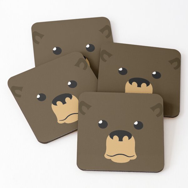 Item preview, Brown Bear block designed and sold by TheBearAndOtter.