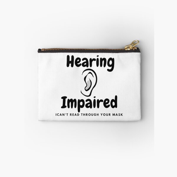Item preview, Hard of hearing sticker designed and sold by MariusMunteanu.