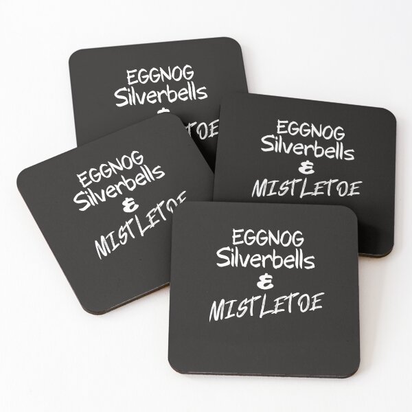 Item preview, Eggnog, Silverbells & Mistletoe Tees designed and sold by Shevonda Thomas.