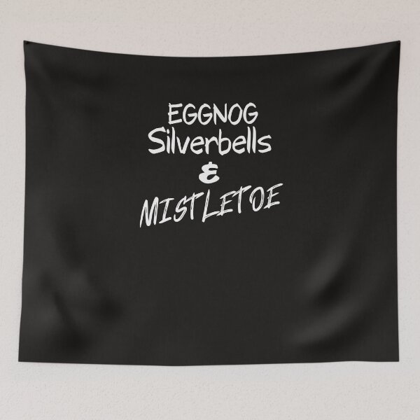 Item preview, Eggnog, Silverbells & Mistletoe Tees designed and sold by Shevonda Thomas.