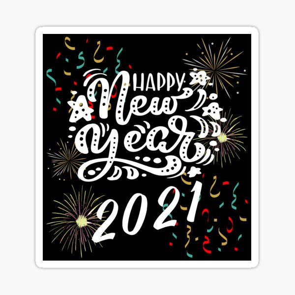 Item preview, Happy New Year 2021 designed and sold by YOYOCollection.