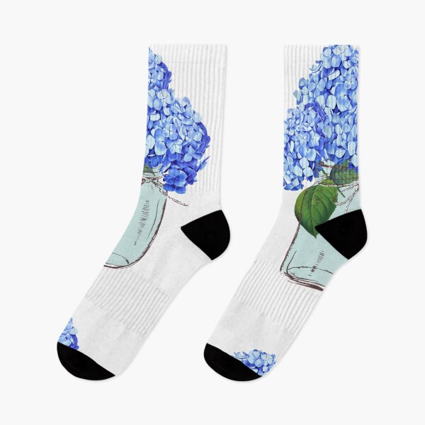 Item preview,  mason jars hydrangeas stickers designed and sold by Nyanko-Sempai.