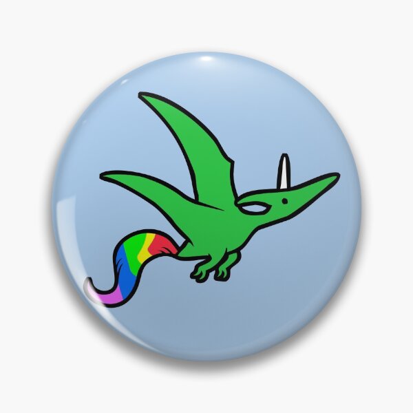 Item preview, Pterocorn (Unicorn Pterodactyl) designed and sold by jezkemp.