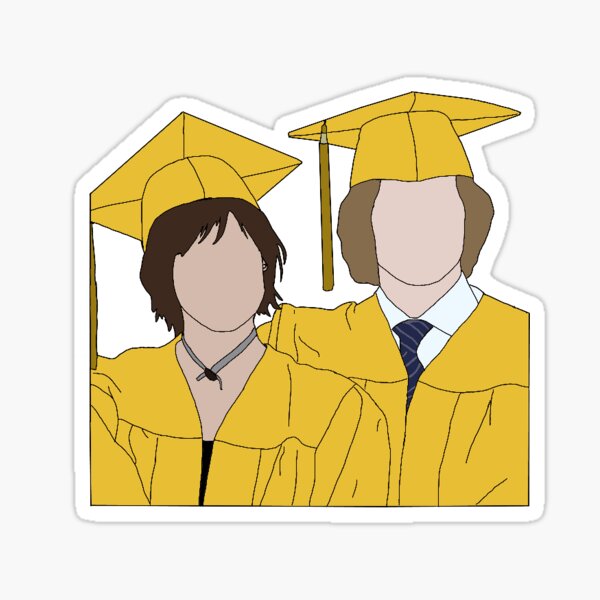 Alice Cullen & Jasper Hale Graduation Sticker