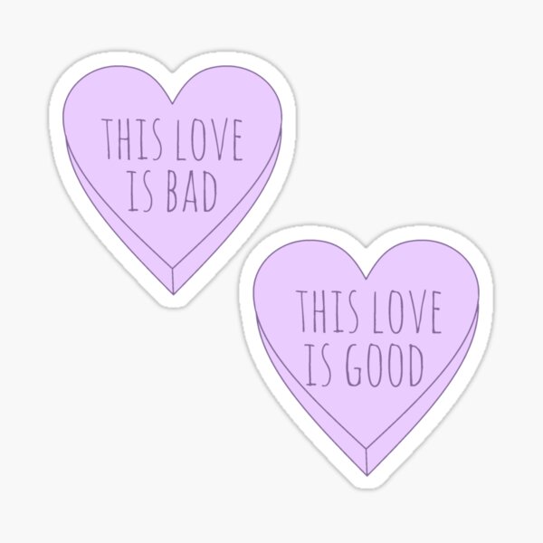 Item preview, this love is good this love is bad designed and sold by Vaishy13.