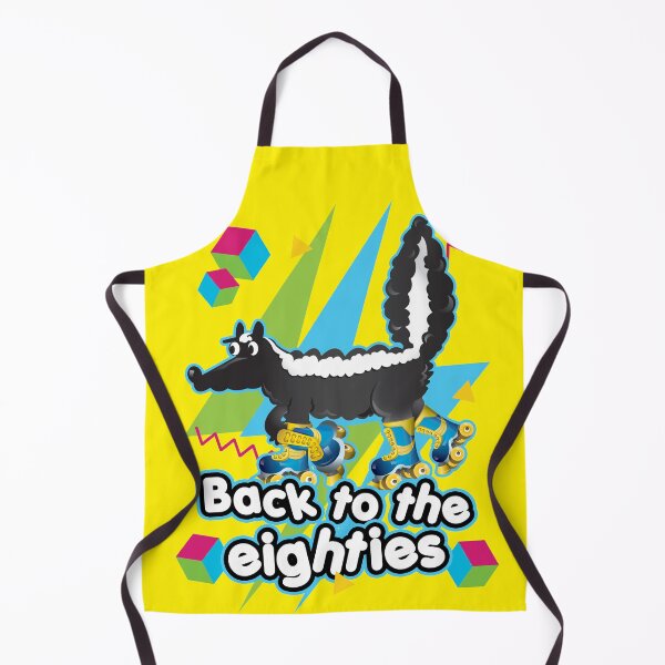 Item preview, Back To The Eighties Rolling skating disco skunk from the 80's - Eighties flashback - Dancing funny animal. designed and sold by Webstudio  2Amigos.