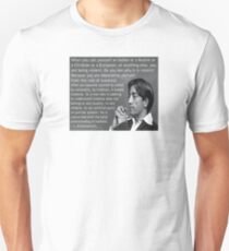 J. Krishnamurti Quote on Violence Unisex T-Shirt