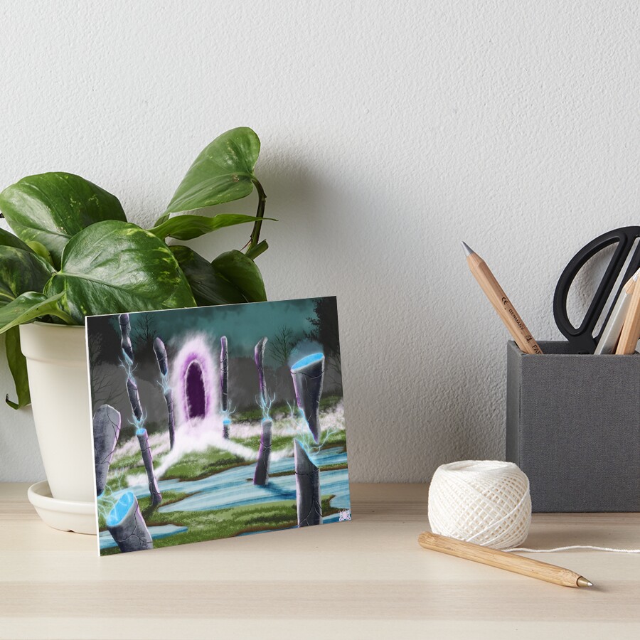 Item preview, Art Board Print designed and sold by clevercreature.