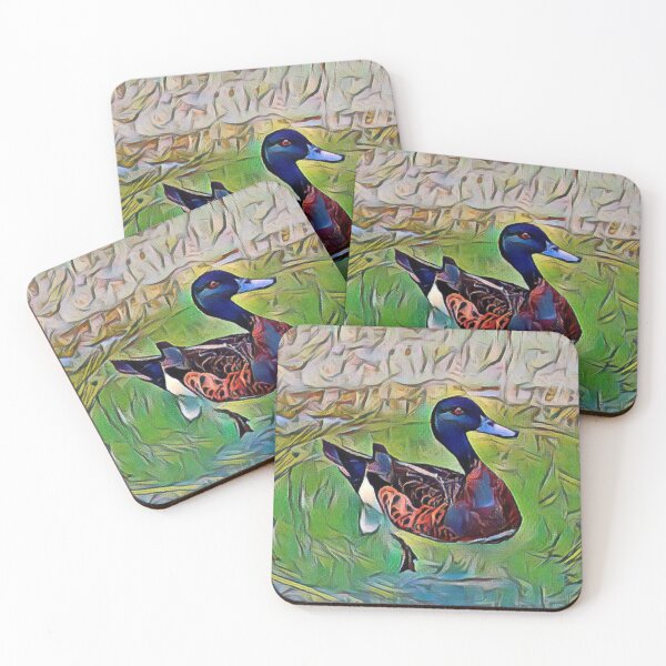 Item preview, Painting of a Wild Duck on a pond designed and sold by bradm50.
