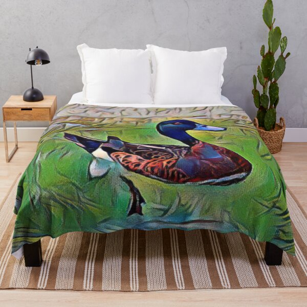Item preview, Painting of a Wild Duck on a pond designed and sold by bradm50.