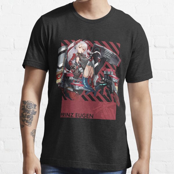 Prinz Eugen - Azur Lane - Typography 5 Essential T-Shirt