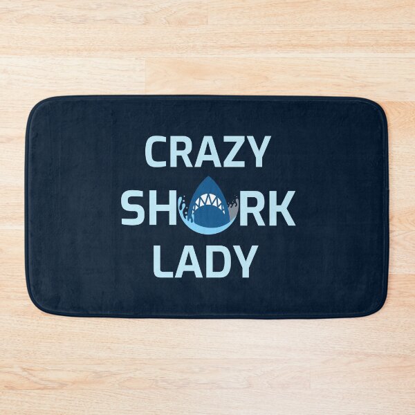 Item preview, Crazy Shark Lady designed and sold by NikStore.