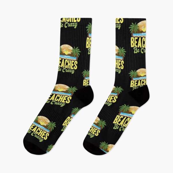 Item preview, Funny Beaches Be Crazy Pun Beach Vacationing designed and sold by perfectpresents.