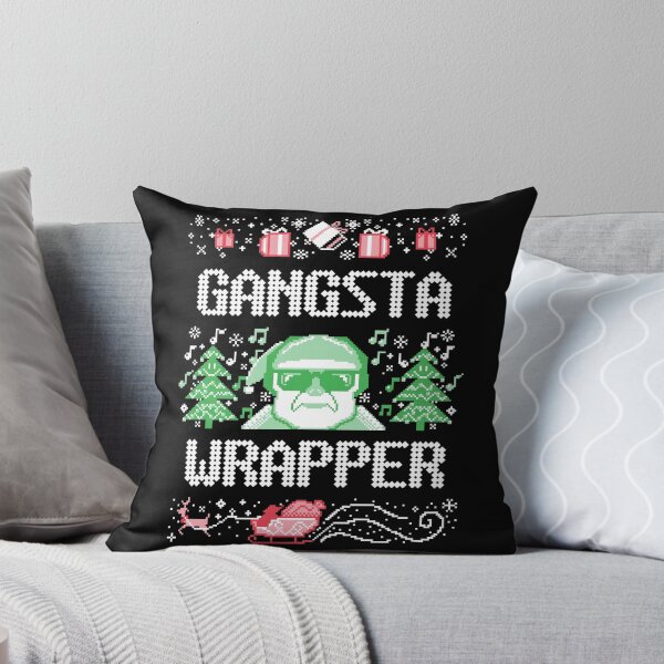 Item preview, Gangsta Wrapper Santa Claus Design designed and sold by mikels.