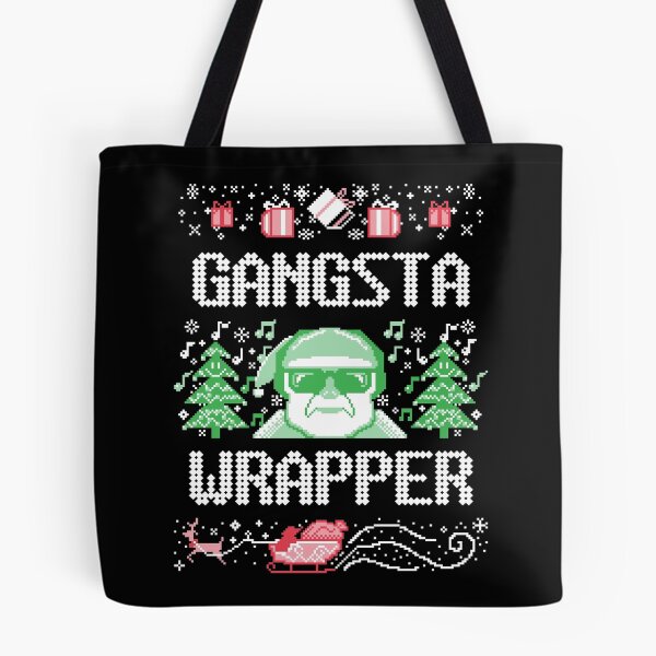 Item preview, Gangsta Wrapper Santa Claus Design designed and sold by mikels.