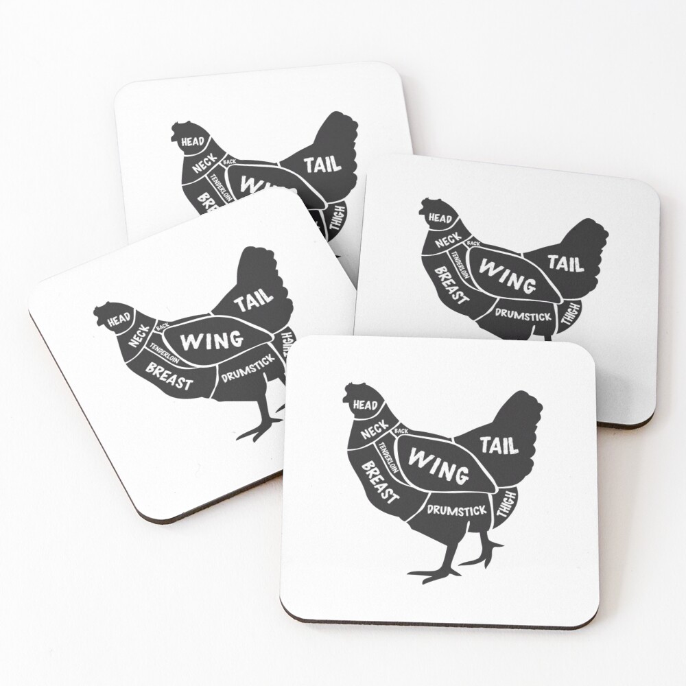 Item preview, Coasters (Set of 4) designed and sold by ProtonProject.
