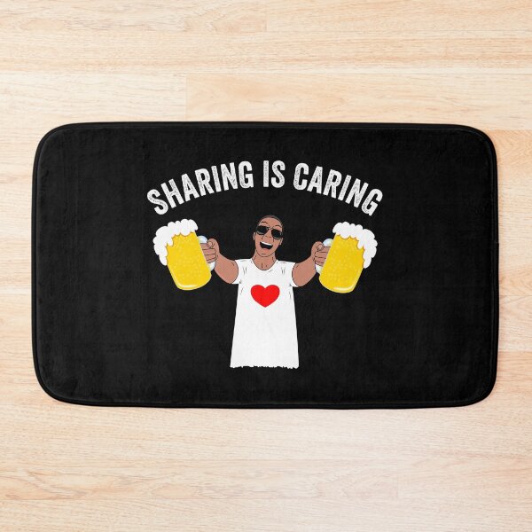Item preview, Sharing Is Caring I'm Happy When I Can Drink A Beer designed and sold by Paulina Vanlife.