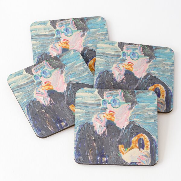 Item preview, GIRL EATING PRETZEL designed and sold by lautir.